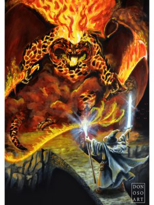 Gandalf y el Balrog